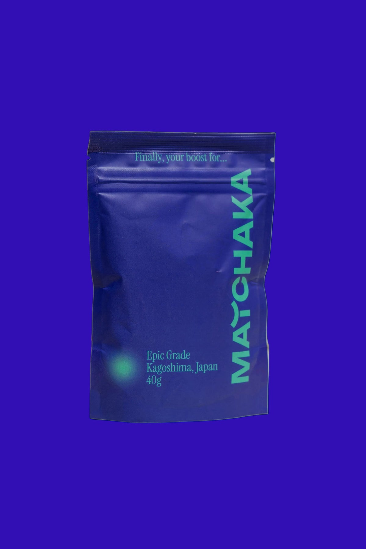 Matchaka premium matcha 40g bag for cafés and retail